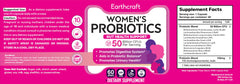 Earthcraft Probiotics allergen-free packaging communicates a clean label.