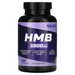 EAS HMB 1500mg bottle ready for daily use to support recovery and lean muscle.