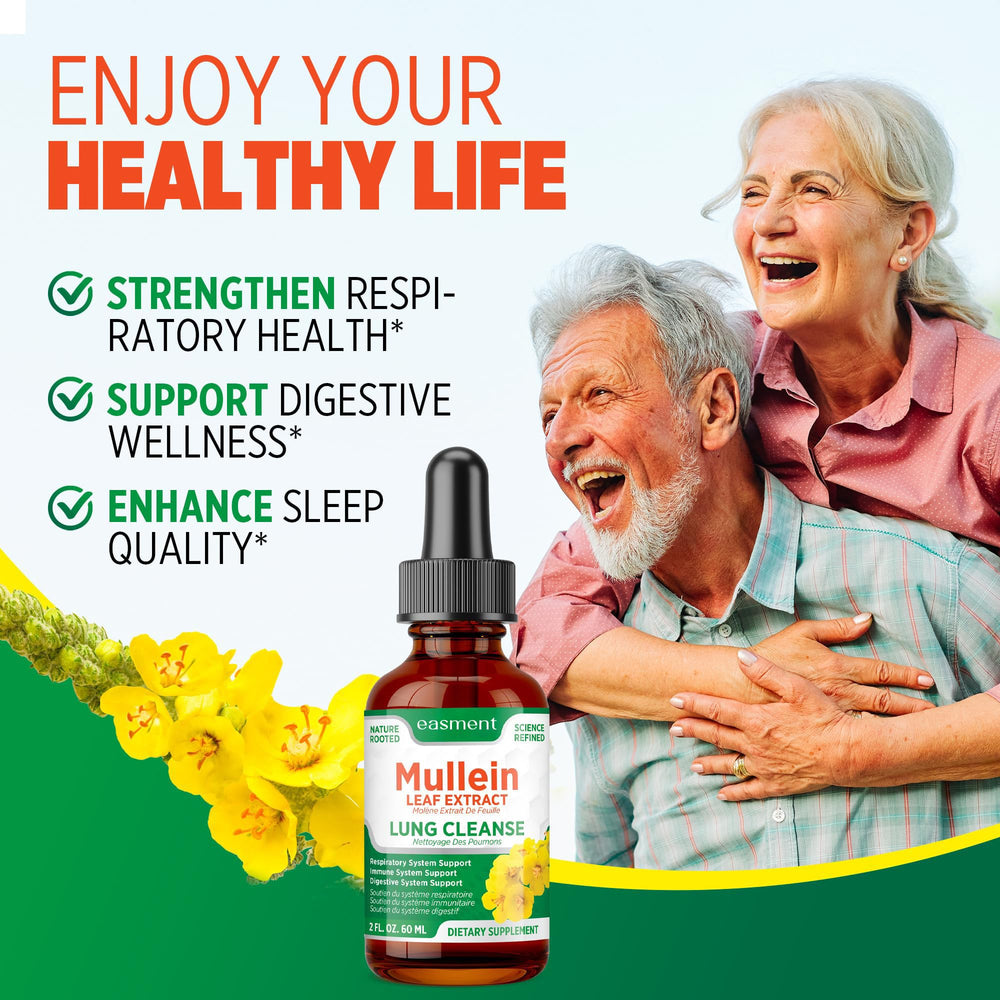 Easment Mullein Drops two pack display highlighting value for routine