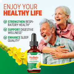 Easment Mullein Drops two pack display highlighting value for routine