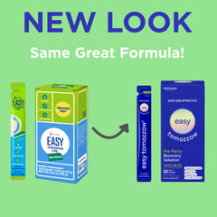 Easy Tomorrow jelly-stick quick-dissolve provides fast hydration for quick routines.