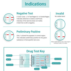 Easy@Home instruction card highlights fast, clear testing steps.