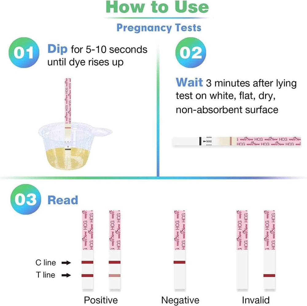 Bundle of 100 LH test strips for extended fertility tracking.