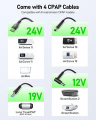 ES720 PRO digital display shows battery level and charging status for easy monitoring.
