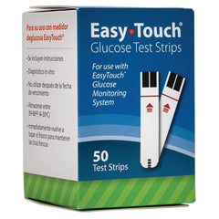 EasyTouch glucose monitoring system compatibility for accurate at-home tracking.