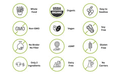 EAT INTACT two-ingredient formulation highlighted on packaging.