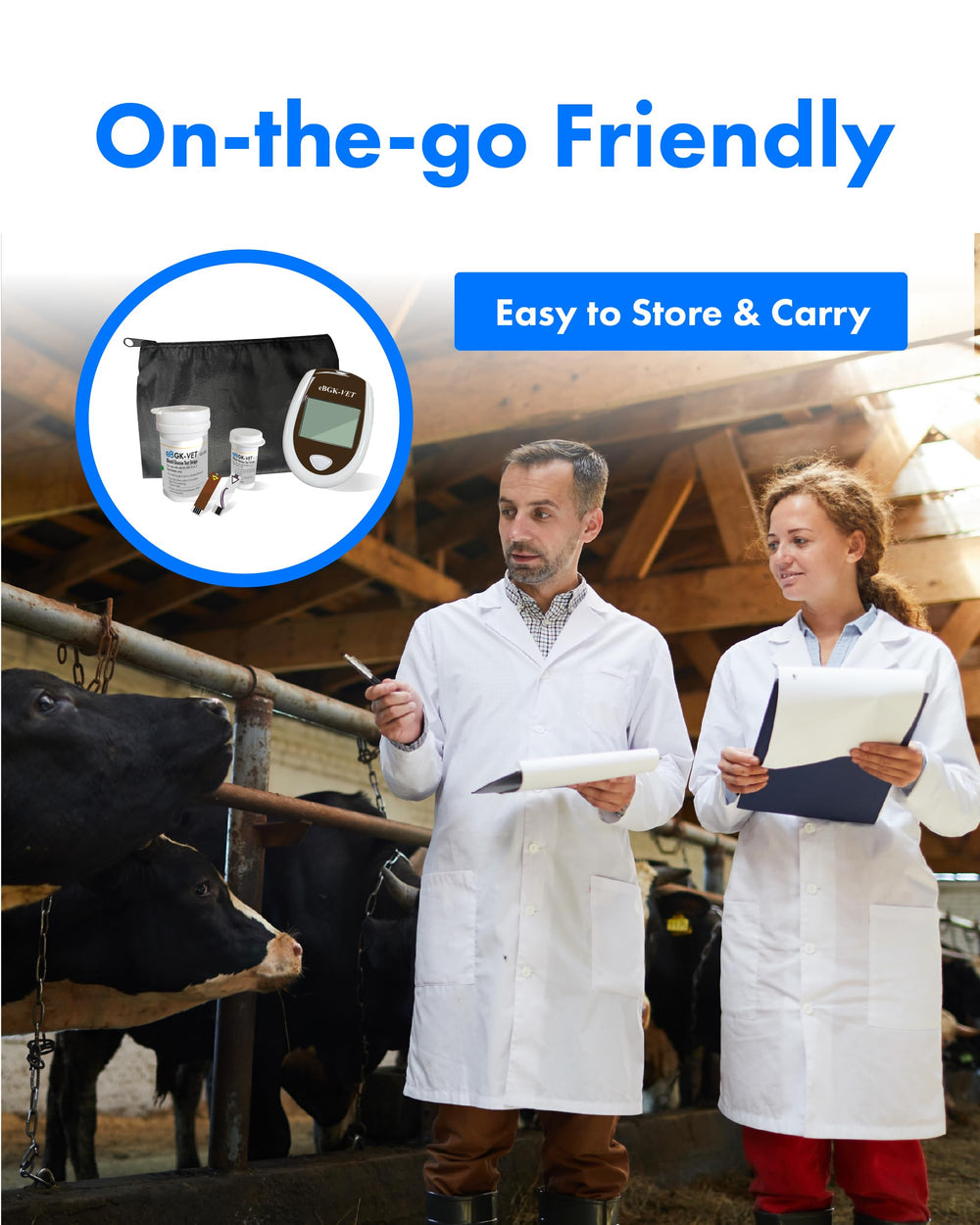 ebmonitor eBGKVET on-farm use in dairy cow environment