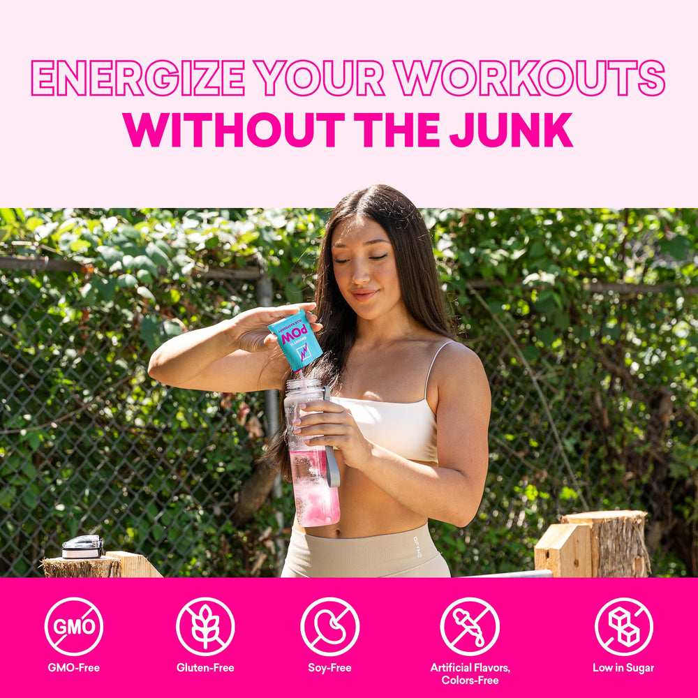 EBOOST POW gluten-free label highlights allergy-friendly option