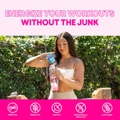 EBOOST POW gluten-free label highlights allergy-friendly option