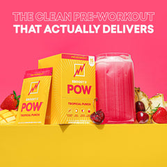 On-the-go stick of EBOOST POW ready to mix before training.