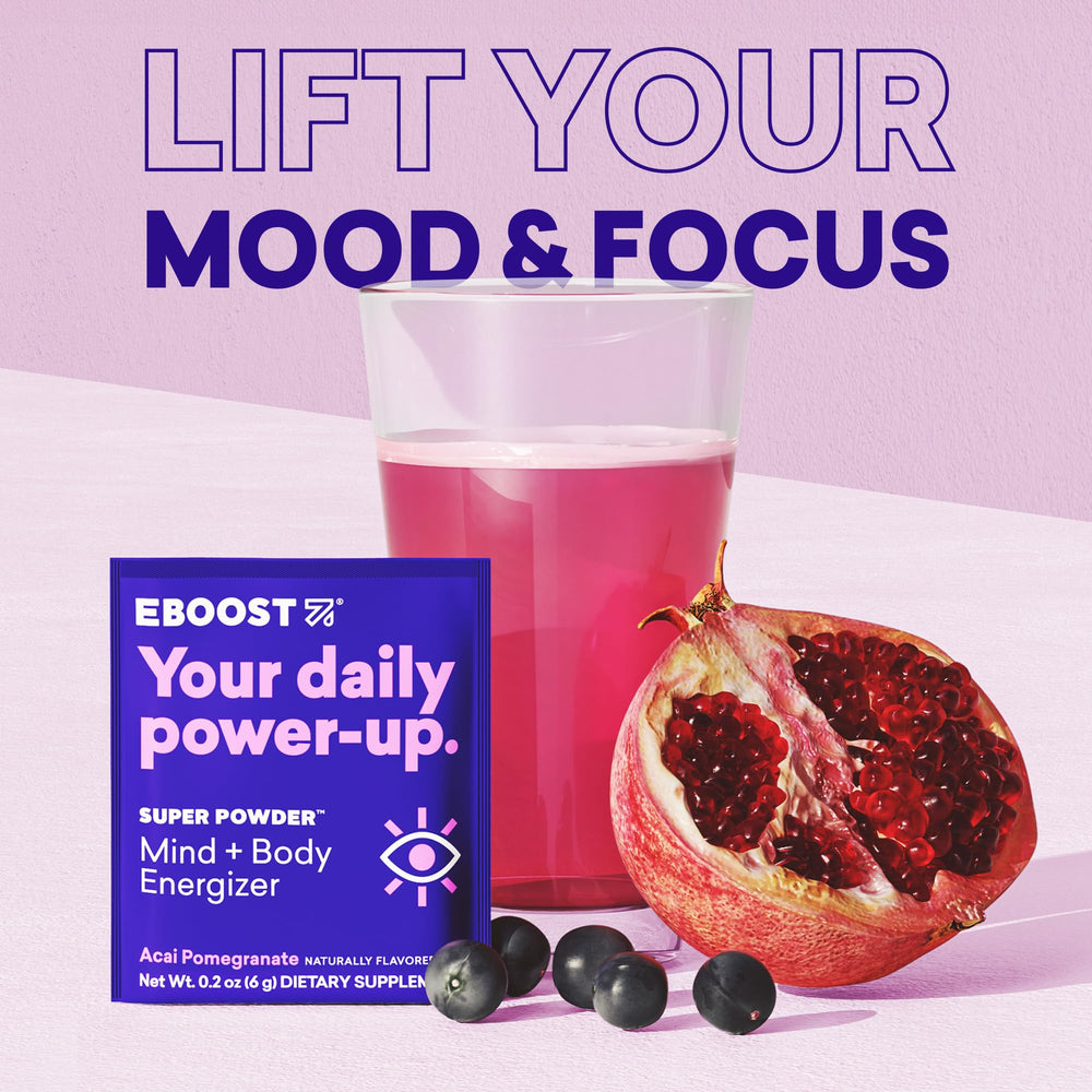 Athlete in gear using EBOOST for pre workout energy and hydration.