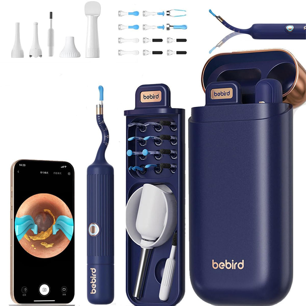 ECCLEUTH wireless ear cleaner with camera providing clear 1080p visuals