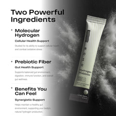 Echo Water instant hydrogen drink mix for crisp apple flavor and clean energy.
