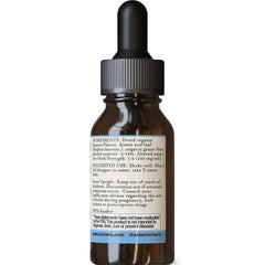Eclectic Institute Passion Flower G orange bottle pour demonstrates simple on-the-go usage.