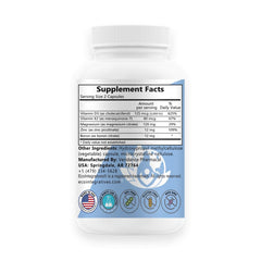 Close-up of EcoIntegratives D3 Plus capsules highlighting essential minerals.