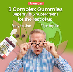 EcoIntegratives vegan gummies packaging highlights plant-based formula.