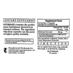 Ecological Formulas nattokinase 2-pack box image highlighting convenient packaging and daily use.