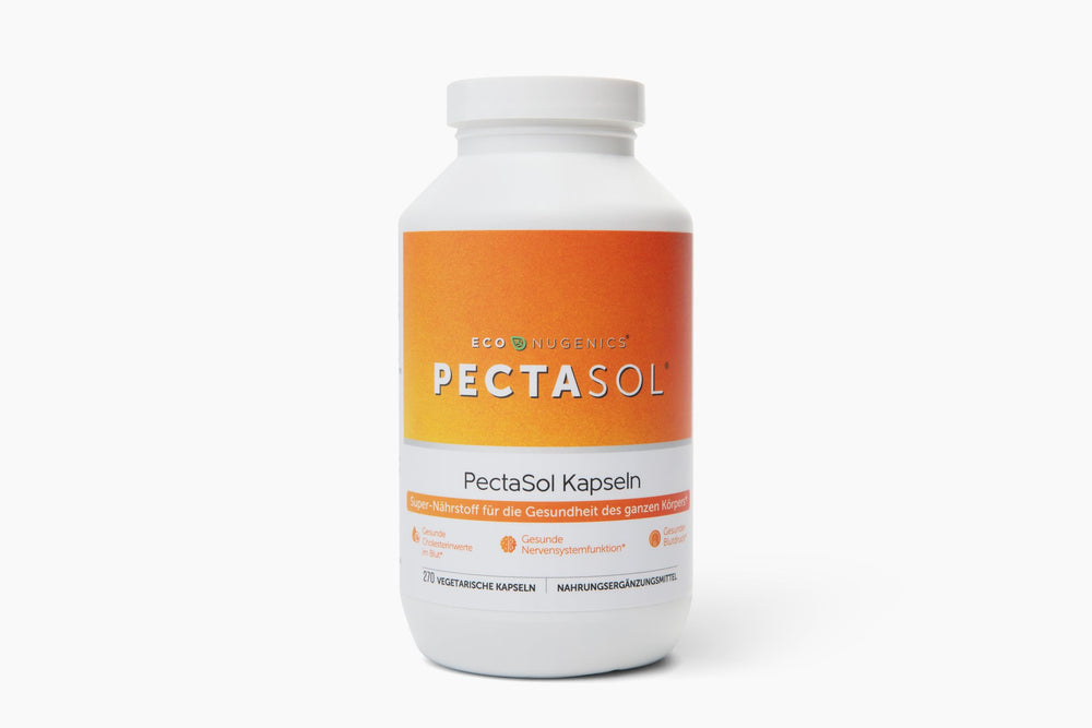 EcoNugenics PectaSol bottle front highlights MCP for daily total-body support