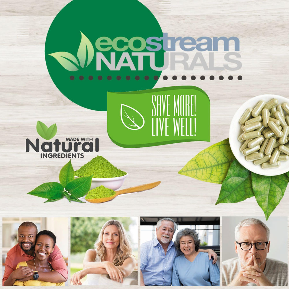 Ecostream Naturals Vital First Daily Greens daily ritual setup suggests easy daily habit.