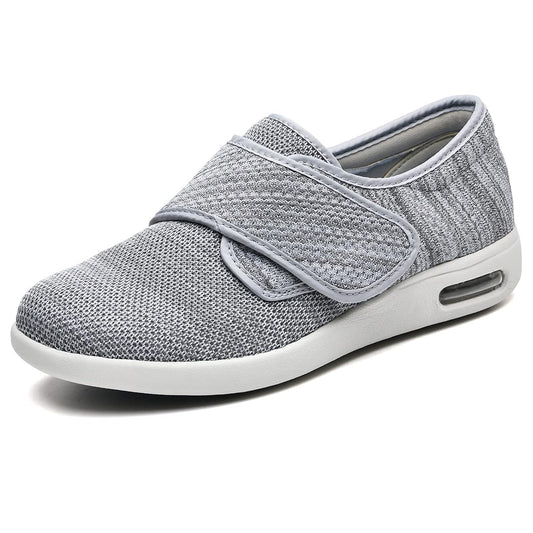 EDCYF women's diabetic shoes with adjustable closure improve fit and comfort for daily walks.