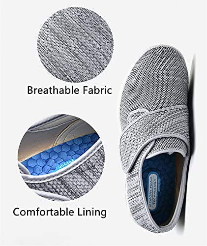 EDCYF lightweight midsole cushions impact for easy walking all day.