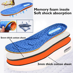 EDCYF women's diabetic shoes with non-slip outsole ensure indoor and outdoor stability.