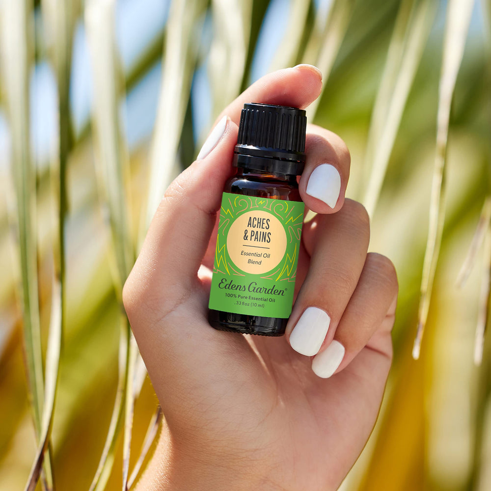 Edens Garden Aches & Pains diffuser dispersion creates calm room ambiance.