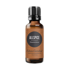 Edens Garden Allspice oil bottle for diffusers with warm, cozy aroma.