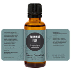 Edens Garden Balm Mint Bush licensed aromatherapists assist customers