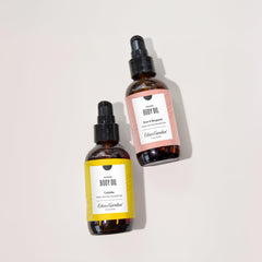 Edens Garden bath drops in tub suggesting a relaxing spa moment