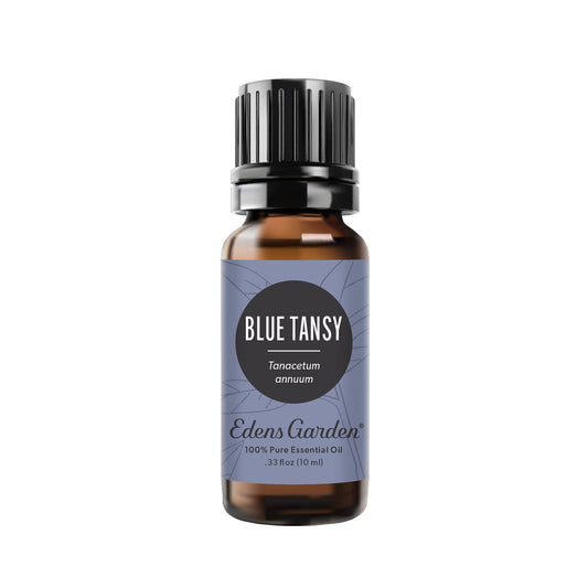 Edens Garden Blue Tansy bottle front, ideal for diffuser use