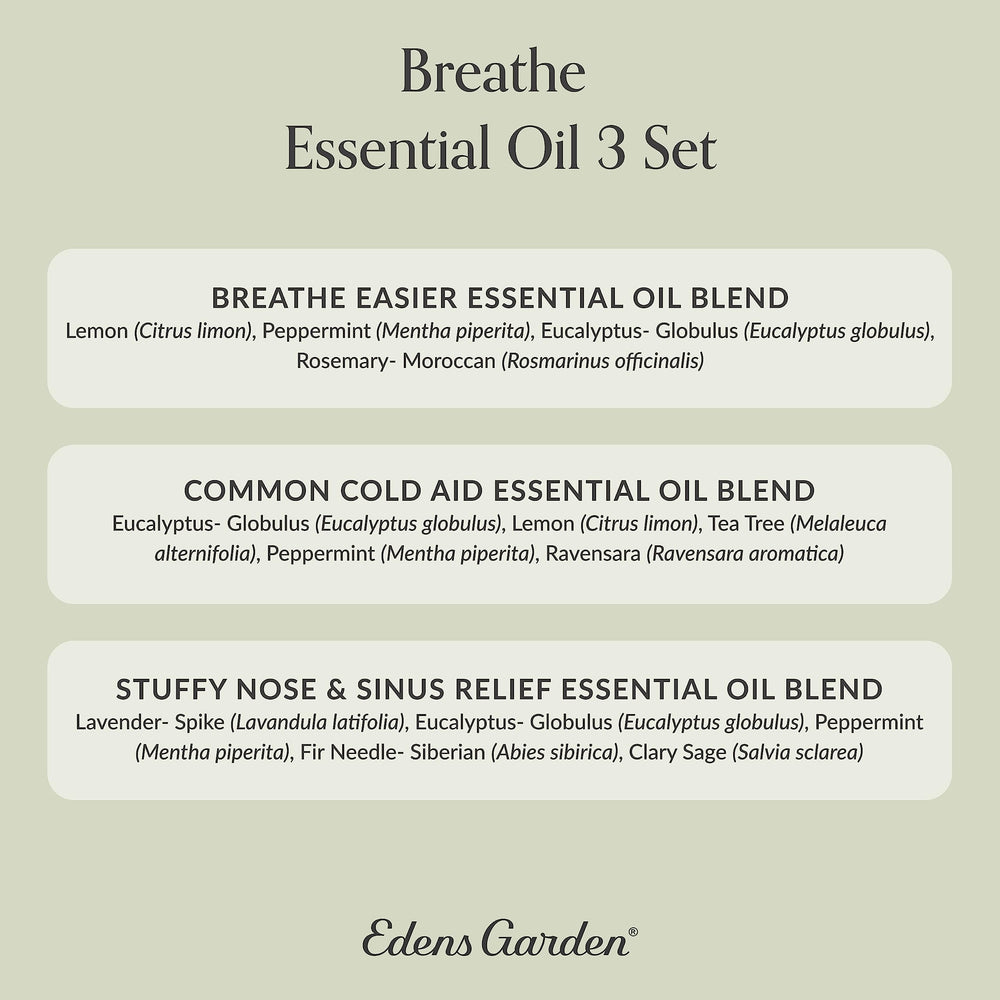 Edens Garden Breathe set in diffuser room scene