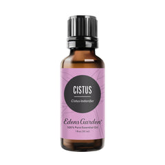 Edens Garden Cistus essential oil bottle 30ml for skin and diffuser use