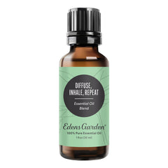Edens Garden Diffuse Inhale Repeat bottle for quick room diffusion
