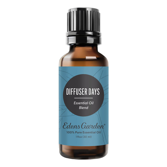Edens Garden Diffuser Days bottle showing purity and potential for diffusers