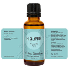 Licensed aromatherapist support with Edens Garden oils