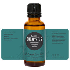 Edens Garden Eucalyptus Smithii packaging ready for gifting or travel.