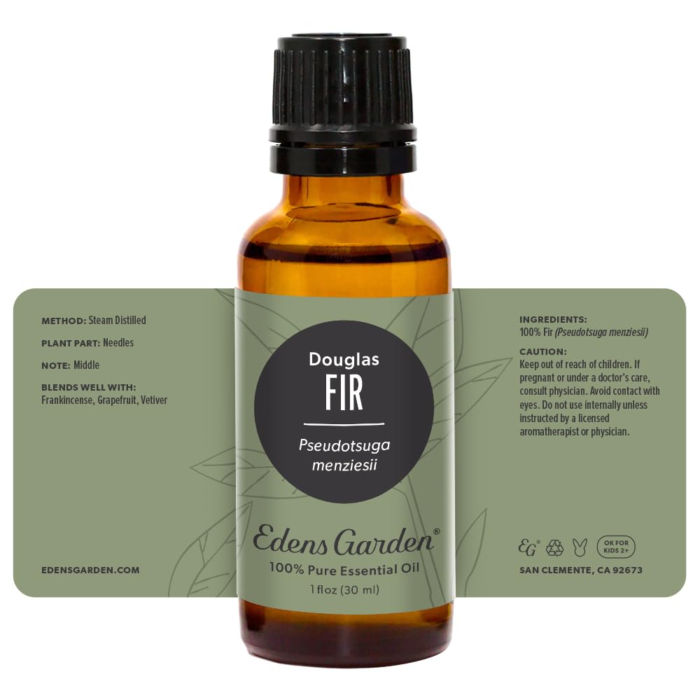 Edens Garden Fir-Douglas close-up of pure essential oil
