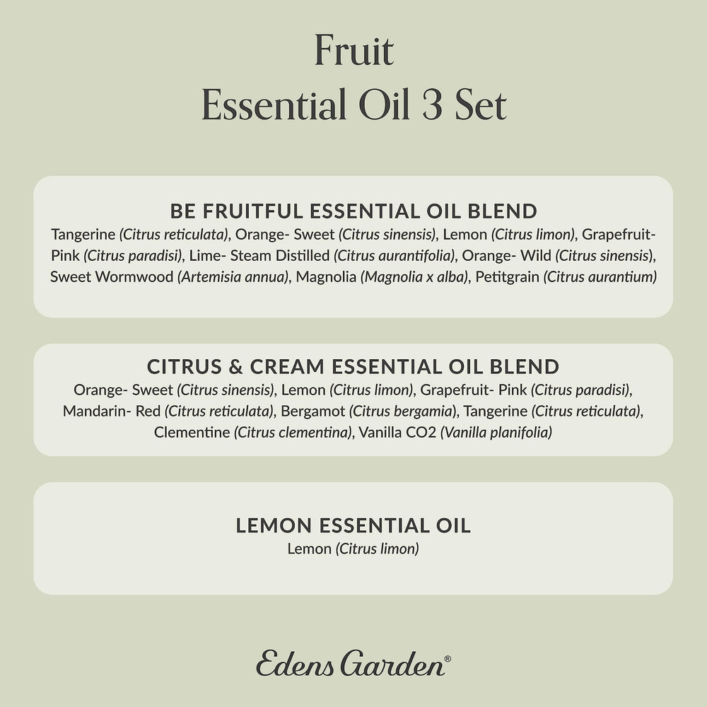Edens Garden lemon oil used for natural cleaning scent booster.