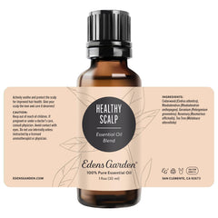 Edens Garden Healthy Scalp relaxing-ambience hints at spa-like self-care