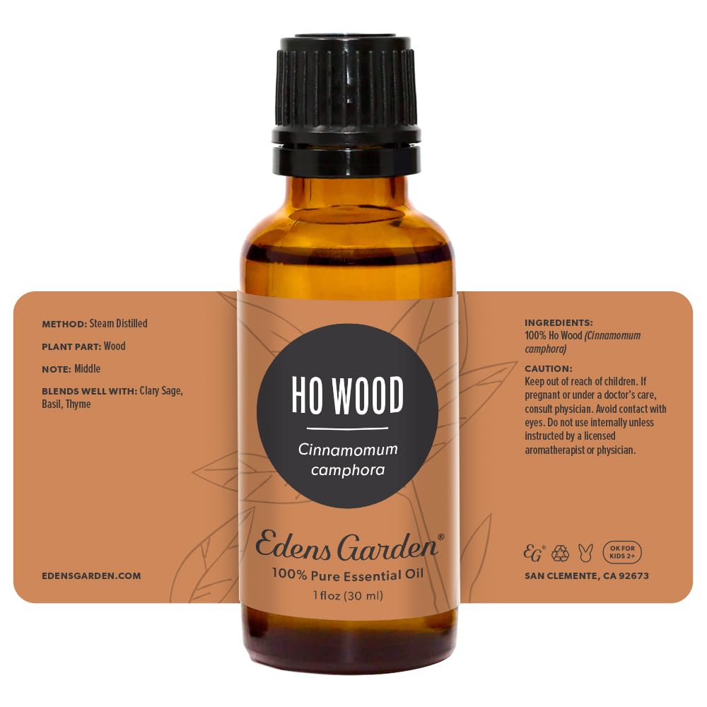 Ho Wood oil blends with citrus for a refreshed diffuser fragrance