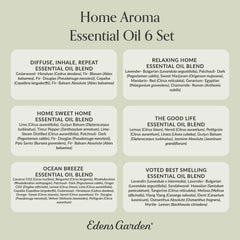 Edens Garden Home Aroma Set Gift-ready packaging for thoughtful presents