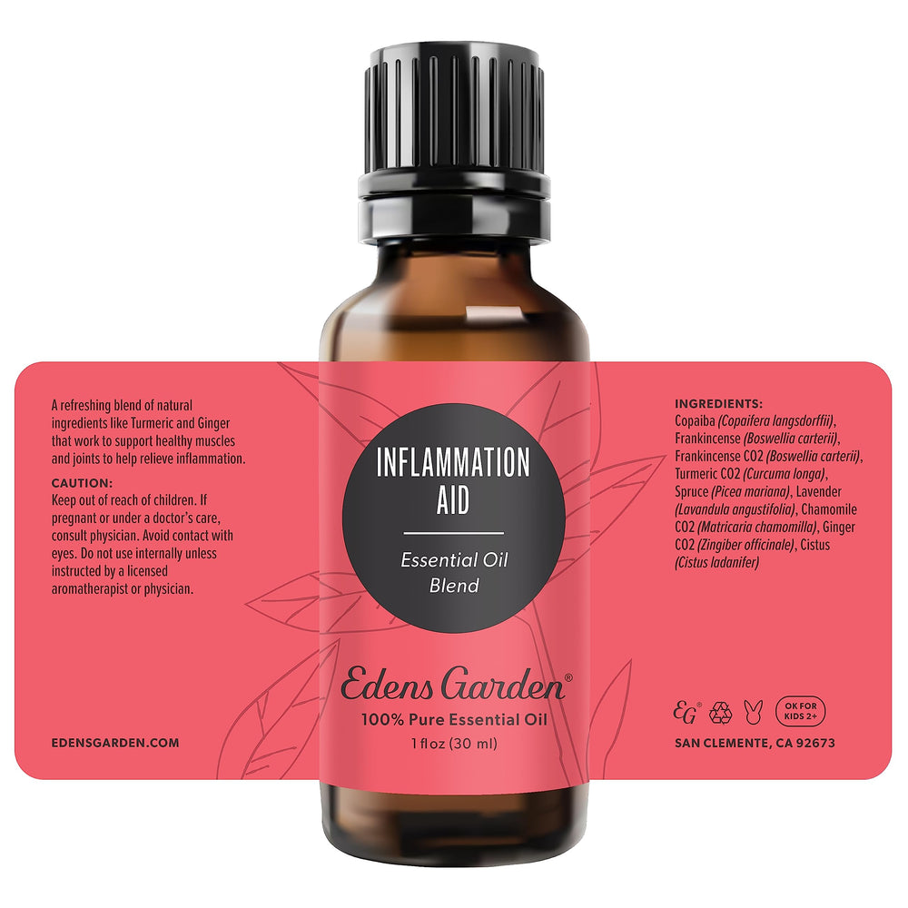 Edens Garden Inflammation Aid used with a humidifier for subtle aroma