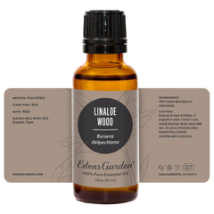 Brand story: Edens Garden, woman-owned since 2009 featuring Linaloe Wood.