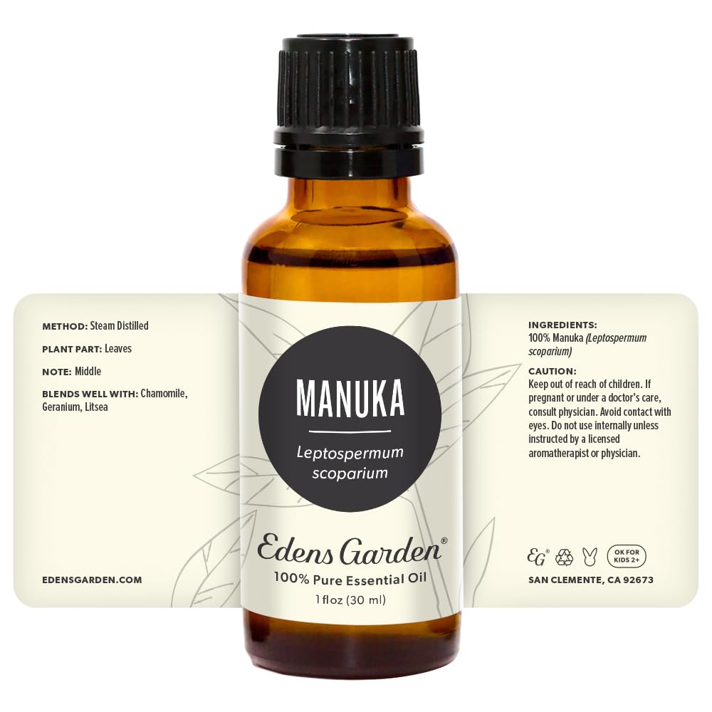 Edens Garden Manuka oil family-owned brand image.