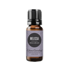 Edens Garden Melissa essential oil bottle ready for calming aromatherapy.