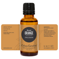 Edens Garden Orange-Blood packaging design reflects premium quality and storage ease
