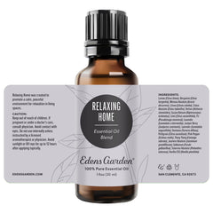 Edens Garden Relaxing Home bedroom scene suggests tranquil nighttime routine.
