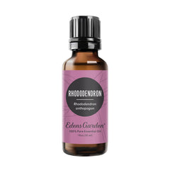 Edens Garden Rhododendron oil bottle for premium aromatherapy experience.