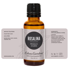 Licensed aromatherapists at Edens Garden assist with Rosalina inquiries.